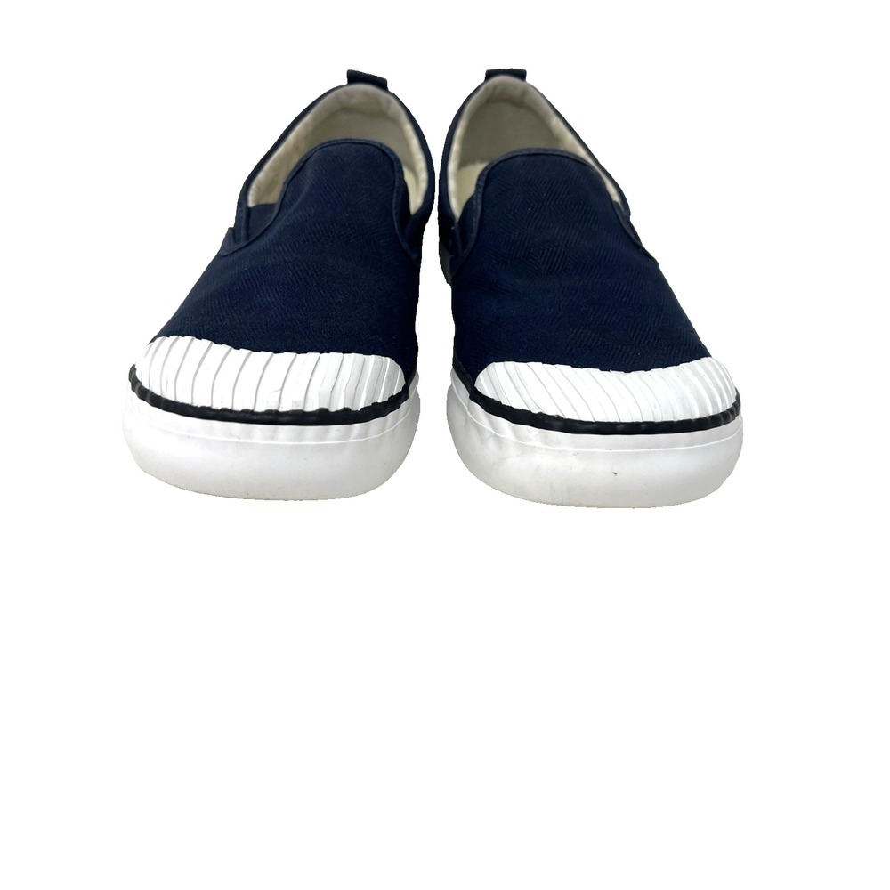 Keen Shoes Womens 9 Elsa Slip On Sneakers Navy Canvas Low Top Comfort Beach Trip - Picture 4 of 8